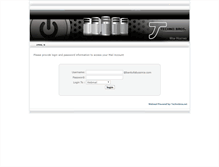 Tablet Screenshot of mail.bankofabyssinia.com